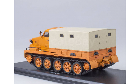 АТ-Т бортовой с тентом (оранжевый), масштабная модель, Start Scale Models (SSM), 1:43, 1/43