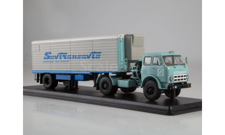 МАЗ-504А с полуприцепом Alka N12CH Sovtransavto, масштабная модель, Start Scale Models (SSM), scale43