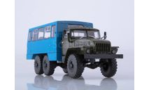 Вахтовый автобус НЕФАЗ-42112 (4320), масштабная модель, Автоистория (АИСТ), scale43