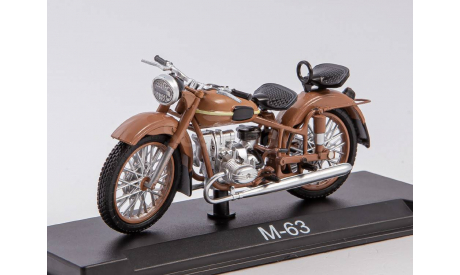 Наши мотоциклы №10, М-63, журнальная серия масштабных моделей, MODIMIO Collections, scale24