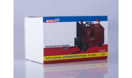 Погрузчик аккумуляторный ЭП-4004 (со следами эксплуатации), масштабная модель, ModelPro, scale43