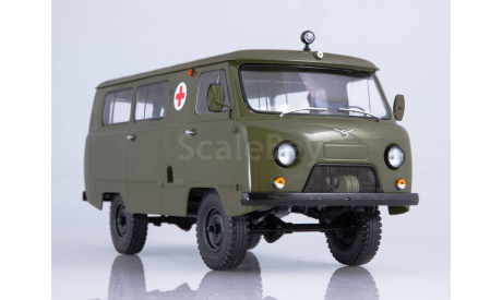 УАЗ-452А санитарный, масштабная модель, Start Scale Models (SSM), scale18