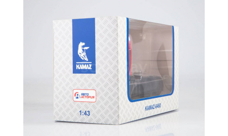 КАМАЗ-6460 седельный тягач (со спойлером), масштабная модель, scale43, ПАО КАМАЗ