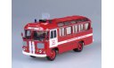 ПАЗ-672М пожарный штабной, масштабная модель, scale43, Советский Автобус