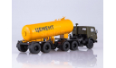 КАМАЗ-54112 с полуприцепом-цементовозом ТЦ-11, масштабная модель, 1:43, 1/43, Автоистория (АИСТ)