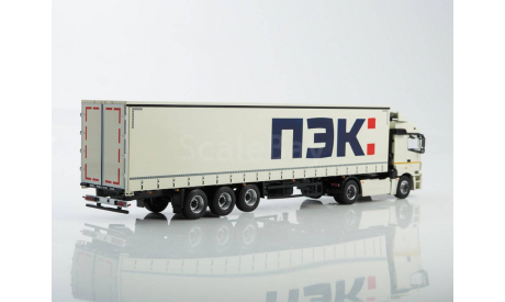 КАМАЗ-5490 с полуприцепом НЕФАЗ-93341, ПЭК, масштабная модель, scale43, ПАО КАМАЗ