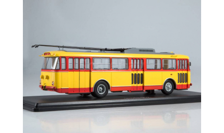Троллейбус Skoda-9TR (красно-жёлтый), масштабная модель, Škoda, Start Scale Models (SSM), scale43