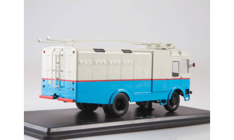 Грузовой троллейбус ТГ-3 (бело-голубой), масштабная модель, Start Scale Models (SSM), scale43