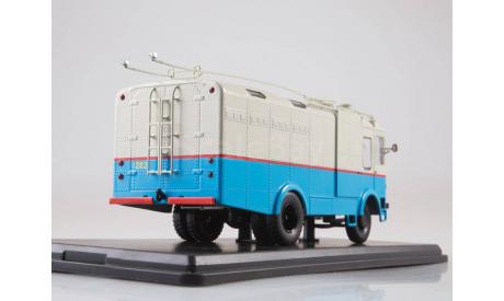 Грузовой троллейбус ТГ-3 (бело-голубой), масштабная модель, Start Scale Models (SSM), scale43