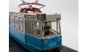 Трамвай ЛМ-68 (бело-голубой), масштабная модель, Start Scale Models (SSM), scale43