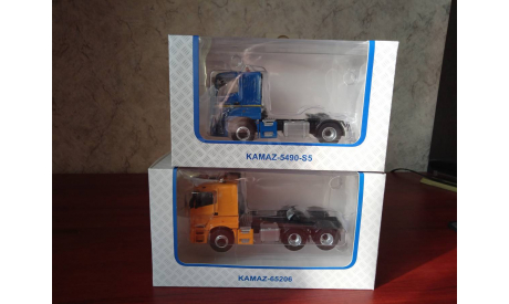 КАМАЗ-5490-S5 + КАМАЗ-65206 ПАО КАМАЗ, масштабная модель, scale43