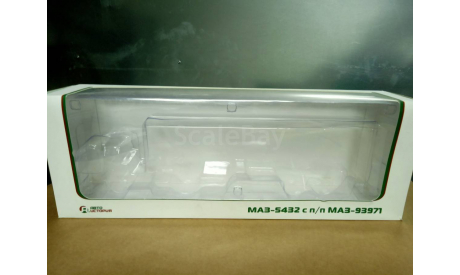 коробка от модели МАЗ-5432 с полуприцепом МАЗ-93971, боксы, коробки, стеллажи для моделей, Автоистория (АИСТ)