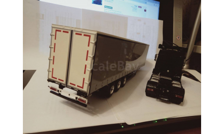 КАМАЗ-5490 с полуприцепом НЕФАЗ-93341, масштабная модель, ПАО КАМАЗ, scale43