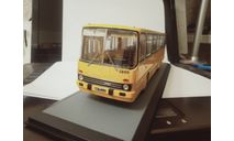 Автобус Икарус-260.01 жёлтый с маршрутом №13 Ikarus 260.01, масштабная модель, Demprice, scale43