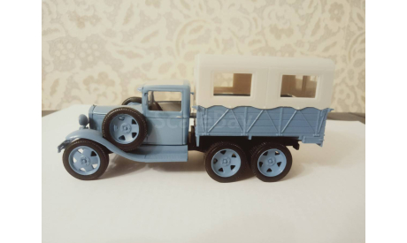 Горький ААА ’Каракумы’, голубой, масштабная модель, Наш Автопром, ГАЗ, scale43