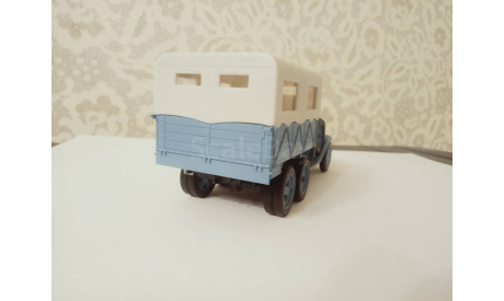 Горький ААА ’Каракумы’, голубой, масштабная модель, Наш Автопром, ГАЗ, scale43