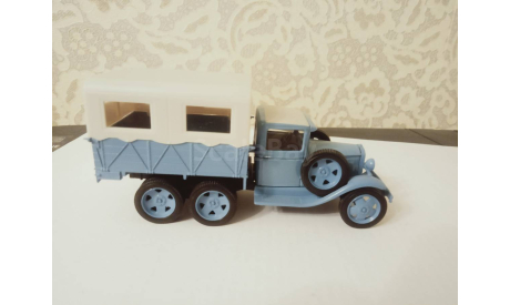 Горький ААА ’Каракумы’, голубой, масштабная модель, Наш Автопром, ГАЗ, scale43