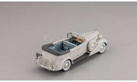 Московский автомобиль 102 фаэтон - 1939 г., масштабная модель, DiP Models, 1:43, 1/43