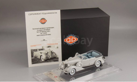 Московский автомобиль 102 фаэтон - 1939 г., масштабная модель, DiP Models, 1:43, 1/43