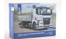Сборная модель КАМАЗ-53251 бортовой автомобиль, сборная модель автомобиля, AVD Models, scale43
