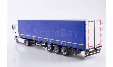 KAMAZ-54901 c п/п НЕФАЗ-93341, масштабная модель, scale43, ПАО КАМАЗ