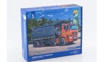 Сборная модель KAMAZ-65801-T5 самосвал, сборная модель автомобиля, AVD Models, scale43
