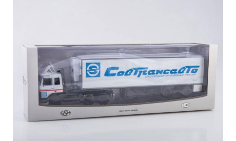 МАЗ-6422 с полуприцепом Lamberet Sovtransavto, масштабная модель, scale43, Start Scale Models (SSM)