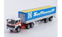 Mercedes-Benz NG2232 с полуприцепом Fruehauf Savoyarde, масштабная модель, Start Scale Models (SSM), scale43