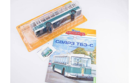 Наши Автобусы №56, СВАРЗ ТБЭ-С, журнальная серия масштабных моделей, 1:43, 1/43