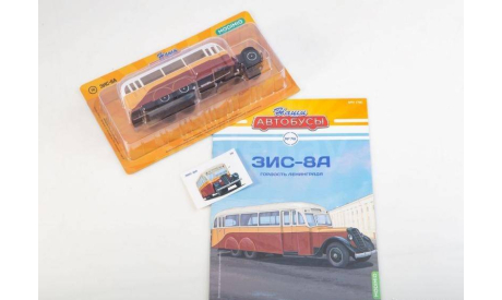 Наши Автобусы №76, ЗИС-8А, журнальная серия масштабных моделей, 1:43, 1/43