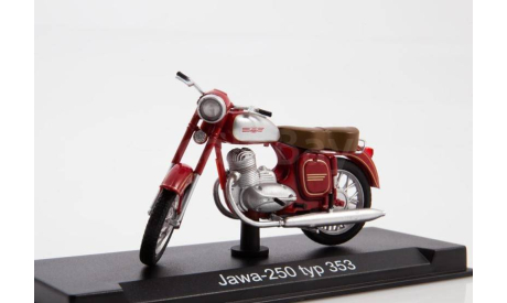 Наши мотоциклы №13, Jawa-250/353, журнальная серия масштабных моделей, MODIMIO Collections, scale24