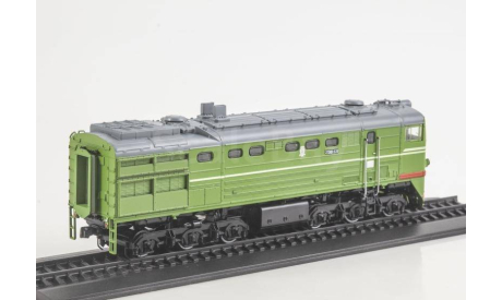 Наши поезда №28, 2ТЭ10Л, железнодорожная модель, scale87