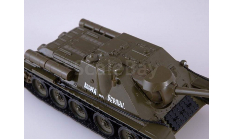 Наши Танки №4, СУ-100, журнальная серия масштабных моделей, MODIMIO Collections, scale43