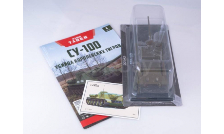 Наши Танки №4, СУ-100, журнальная серия масштабных моделей, MODIMIO Collections, scale43