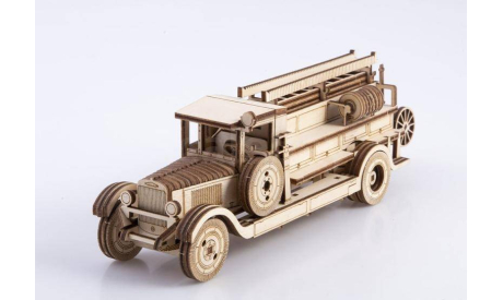 Сборная модель ПМЗ-1 пожарный автонасос, сборная модель автомобиля, Baumi, scale35