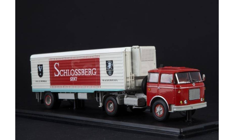 Skoda 706 MTTN с полуприцепом Alka N12CH Schlossberg Sekt, масштабная модель, Start Scale Models (SSM), scale43