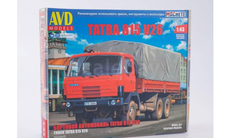 Сборная модель TATRA 815 V26, сборная модель автомобиля, AVD Models, scale43