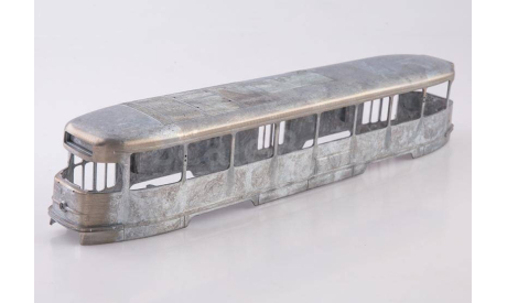 Сборная модель трамвай TATRA T2, сборная модель автомобиля, AVD Models, scale43