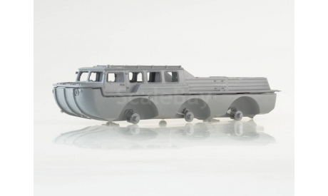 Сборная модель Вездеход-амфибия ЗИЛ-49042, сборная модель автомобиля, scale43, AVD Models