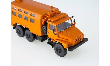 УРАЛ 4322 кунг, масштабная модель, 1:43, 1/43, Автоистория (АИСТ)