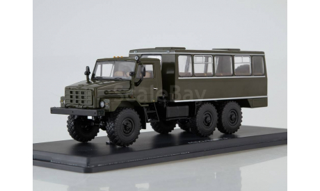 Вахтовый автобус НЗАС-4211 (4322), масштабная модель, Start Scale Models (SSM), 1:43, 1/43
