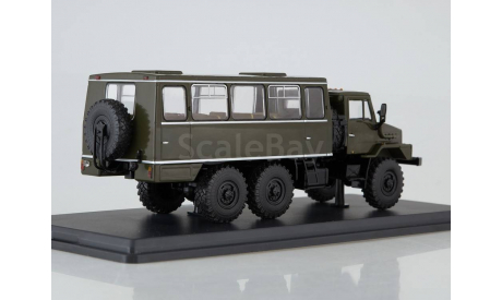 Вахтовый автобус НЗАС-4211 (4322), масштабная модель, Start Scale Models (SSM), 1:43, 1/43