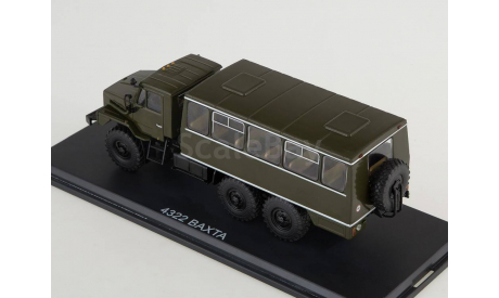 Вахтовый автобус НЗАС-4211 (4322), масштабная модель, Start Scale Models (SSM), 1:43, 1/43
