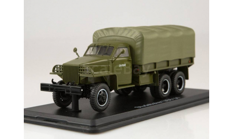 Studebaker US6 U4 бортовой с тентом (с лебёдкой), масштабная модель, scale43, Start Scale Models (SSM)