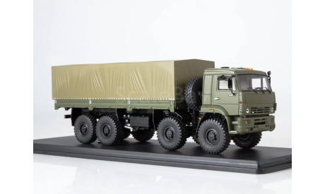 КАМАЗ-6560 бортовой (с тентом), масштабная модель, scale43, Start Scale Models (SSM)