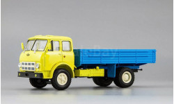 МАЗ 500А бортовой Автоэкспорт, желтый с голубым
