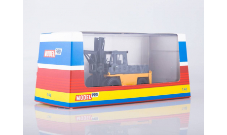 Львовский автопогрузчик АП-4014 (жёлто-серый), масштабная модель, ModelPro, 1:43, 1/43