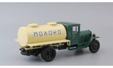 УралЗИС-5В АЦ Молоко, зеленый / бежевый, масштабная модель, Наш Автопром, 1:43, 1/43