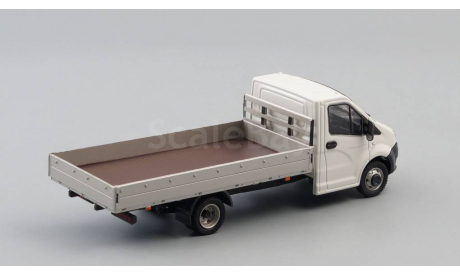 ГАЗель NEXT A21R33 бортовой, белый, масштабная модель, Наш Автопром, scale43