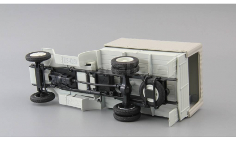 ЗИС-42М/5В бортовой с тентом, серый, масштабная модель, Наш Автопром, scale43